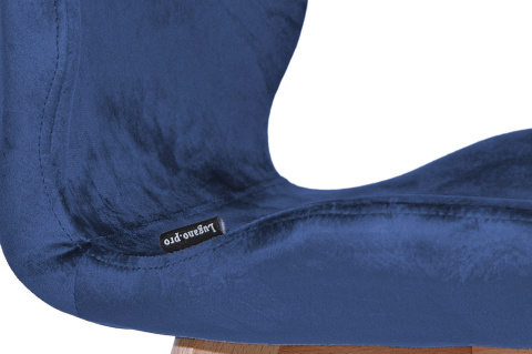 Krzesło tapicerowane SOPHIA VELVET BLUE Krzesło tapicerowane SOPHIA VELVET BLUE