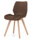 Krzesło tapicerowane SOPHIA VELVET BROWN