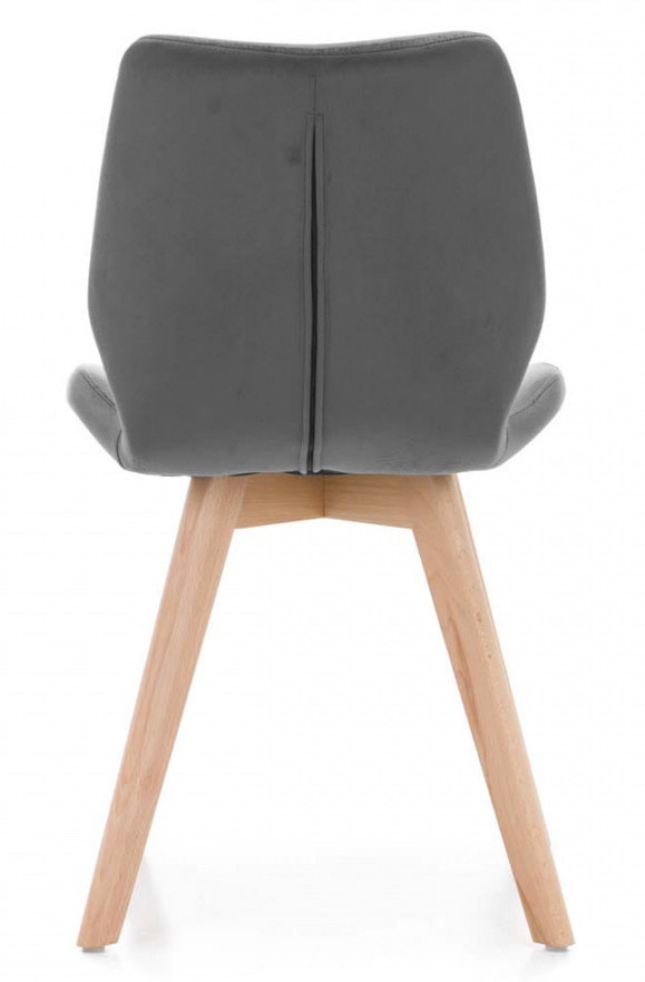 Krzesło tapicerowane SOPHIA VELVET GREY Krzesło tapicerowane SOPHIA VELVET GREY