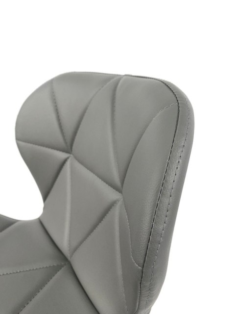 Krzesło tapicerowane VASTO DARK GREY PU - II GATUNEK Krzesło tapicerowane VASTO DARK GREY PU - II GATUNEK