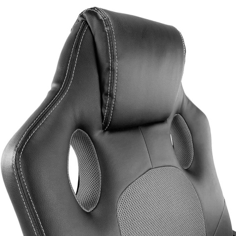 Fotel obrotowy do biurka CARRERA M ST GRAPHITE PU Fotel obrotowy do biurka CARRERA M ST GRAPHITE PU