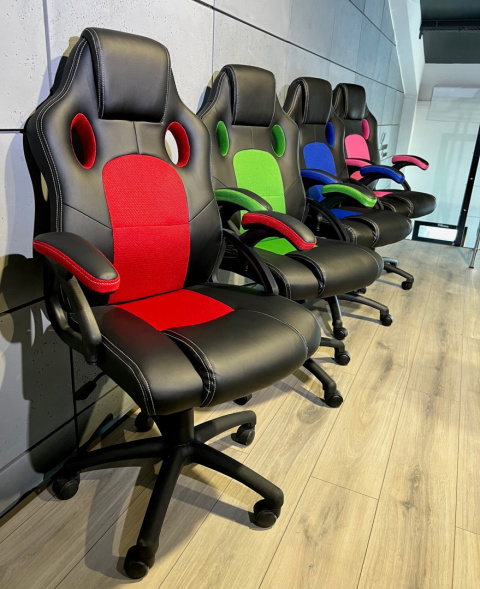 Fotel obrotowy do biurka CARRERA M ST RED PU Fotel obrotowy do biurka CARRERA M ST RED PU