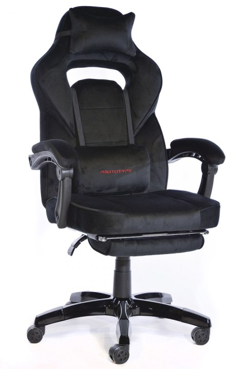 Fotel obrotowy do biurka TITAN BLACK ALCANTARA PRO SPC Fotel obrotowy do biurka TITAN BLACK ALCANTARA PRO SPC