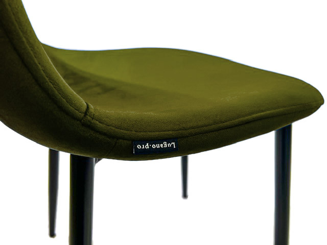 Krzesło tapicerowane GIULIA VELVET KHAKI Krzesło tapicerowane GIULIA VELVET KHAKI