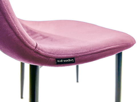 Krzesło tapicerowane GIULIA VELVET PINK Krzesło tapicerowane GIULIA VELVET PINK