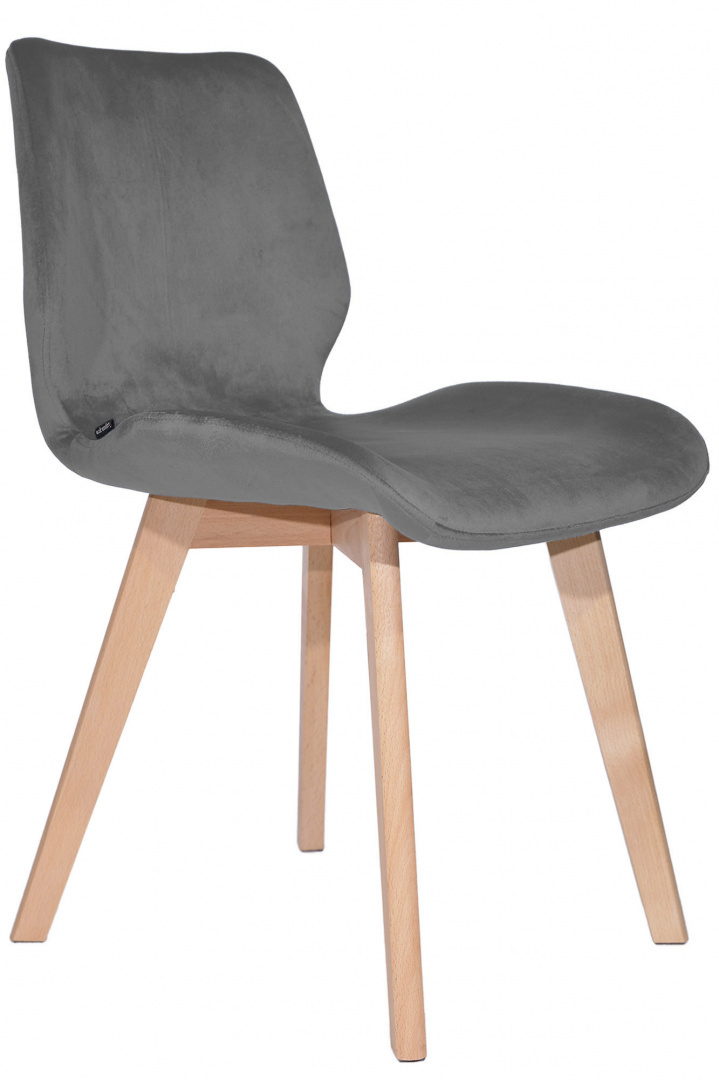 Krzesło tapicerowane SOPHIA VELVET GREY Krzesło tapicerowane SOPHIA VELVET GREY