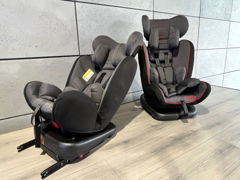 Fotelik samochodowy ISOFIX 360 FORZA RED 0-36 kg uniwersalny Fotelik samochodowy ISOFIX 360 FORZA RED 0-36 kg uniwersalny