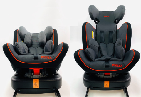 Fotelik samochodowy ISOFIX 360 FORZA RED 0-36 kg uniwersalny Fotelik samochodowy ISOFIX 360 FORZA RED 0-36 kg uniwersalny
