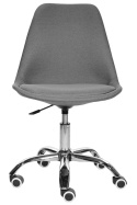 Krzesło obrotowe do biurka MONZA OFFICE Grey Fabric