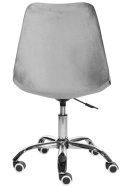 Krzesło obrotowe do biurka MONZA OFFICE Grey Velvet