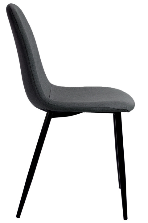 Krzesło tapicerowane GIULIA FABRIC DARK GREY Krzesło tapicerowane GIULIA FABRIC DARK GREY