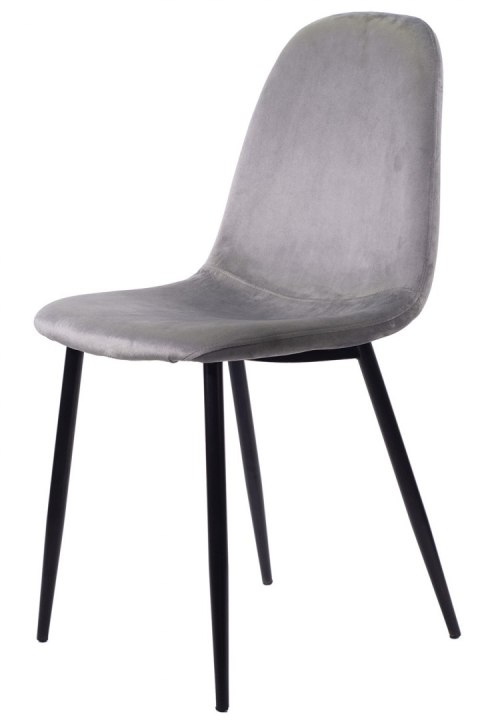 Krzesło tapicerowane GIULIA VELVET GREY II GATUNEK Krzesło tapicerowane GIULIA VELVET GREY II GATUNEK