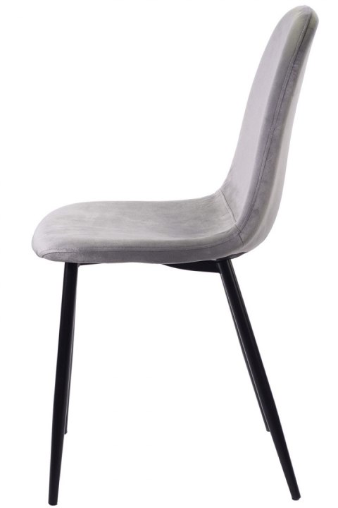 Krzesło tapicerowane GIULIA VELVET GREY II GATUNEK Krzesło tapicerowane GIULIA VELVET GREY II GATUNEK