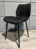 Krzesło tapicerowane SOPHIA FABRIC BLACK SMOKE