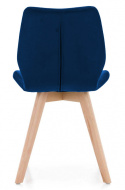 Krzesło tapicerowane SOPHIA VELVET BLUE II gatunek