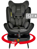 Fotelik samochodowy ISOFIX 360 FORZA BLACK 0-36 kg