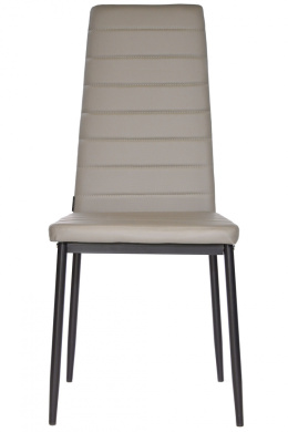 Krzesło tapicerowane VALVA PU GREY II GATUNEK