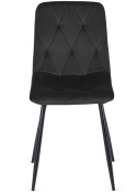Krzesło tapicerowane BORGO VELVET BLACK