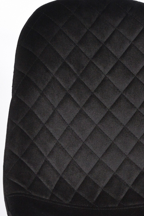 Krzesło tapicerowane CARO VELVET BLACK II GATUNEK Krzesło tapicerowane CARO VELVET BLACK II GATUNEK