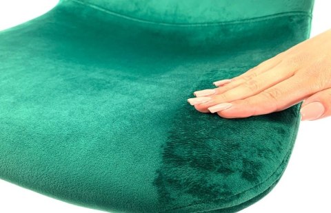 Krzesło tapicerowane GIULIA VELVET GREEN Krzesło tapicerowane GIULIA VELVET GREEN