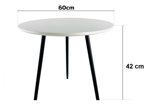 Stół VINCI LITTLE WHITE 60 II GATUNEK Stół VINCI LITTLE WHITE 60 II GATUNEK