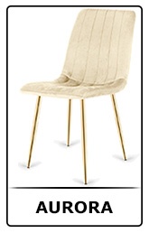 Krzesła tapicerowane Aurora Lugano